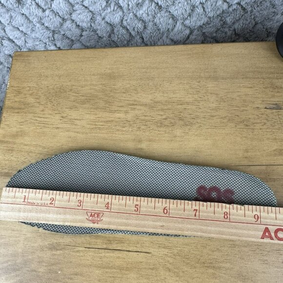 SAS Roamers Black Leather Slip on Loafers Size 7.5 Slim USA made‎ VGUC - Picture 8 of 8